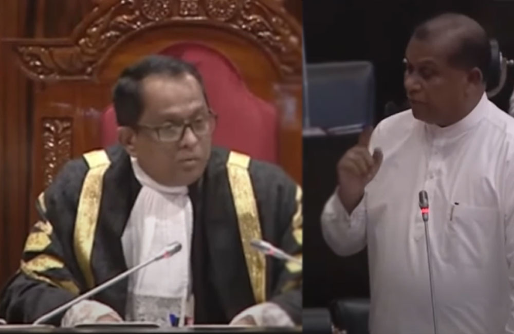 කථානායකට එරෙහිවත් විශ්වාසභංගයක්?