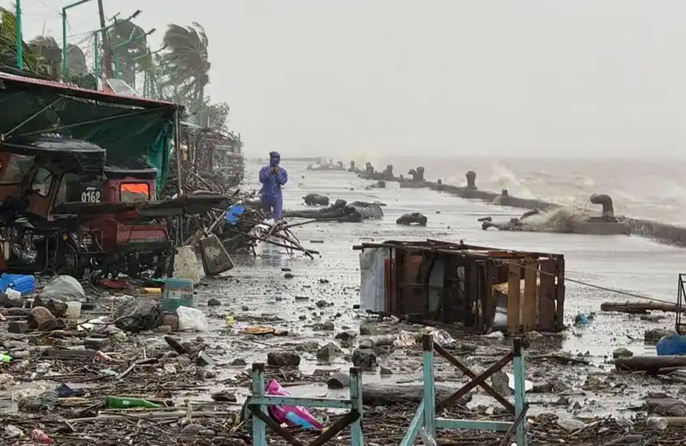 ෆිලිපීනයට දරුණු සුළි කුණාටුවක්