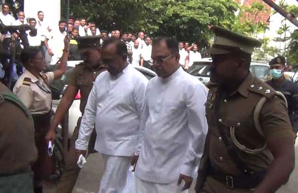 මහින්දානන්දට සහ නලින් ප්‍රනාන්දුට අධිචෝදනා