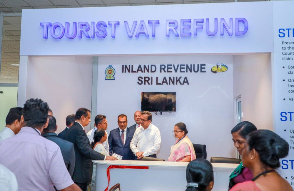 කටුනායක ගුවන්තොටට වැට්බදු ආපසු ගෙවන කවුළුවක්