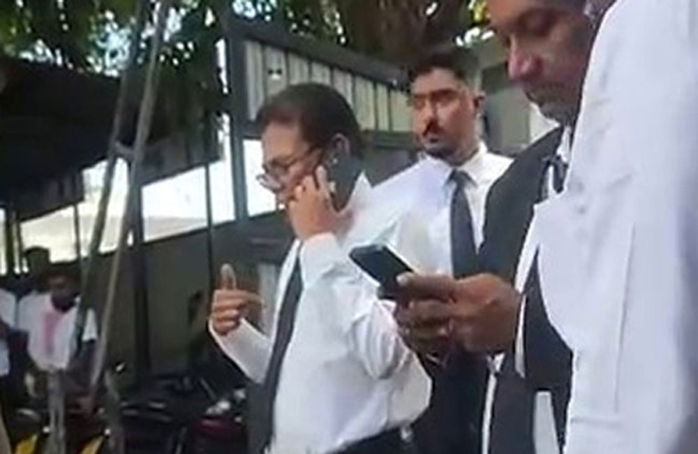 නීතිඥ ගුණරත්න වන්නිනායක ඇප මත මුදා හැරේ