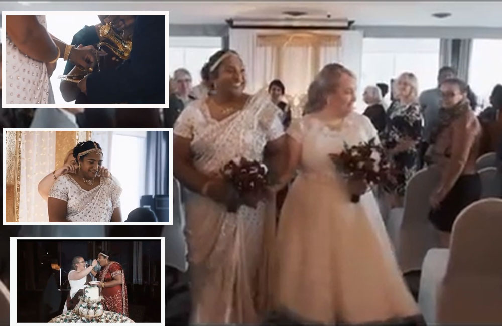 කැනඩා සහ ලාංකීය කතුන් පෙළක අතර සමරිසි විවාහයක්