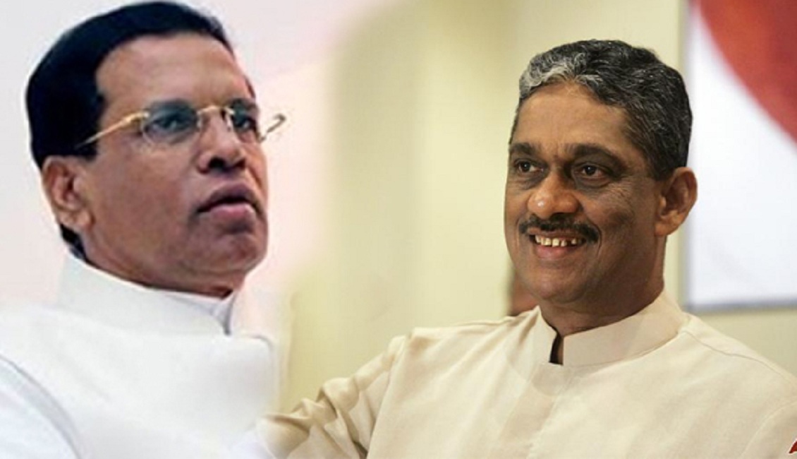 ව්‍යවස්ථාව කැඩූ  සිරිසේනගේ වෛරය දෝරේ ගලයි : SF ට ඇමතිකම දෙන්නෑ කියයි !